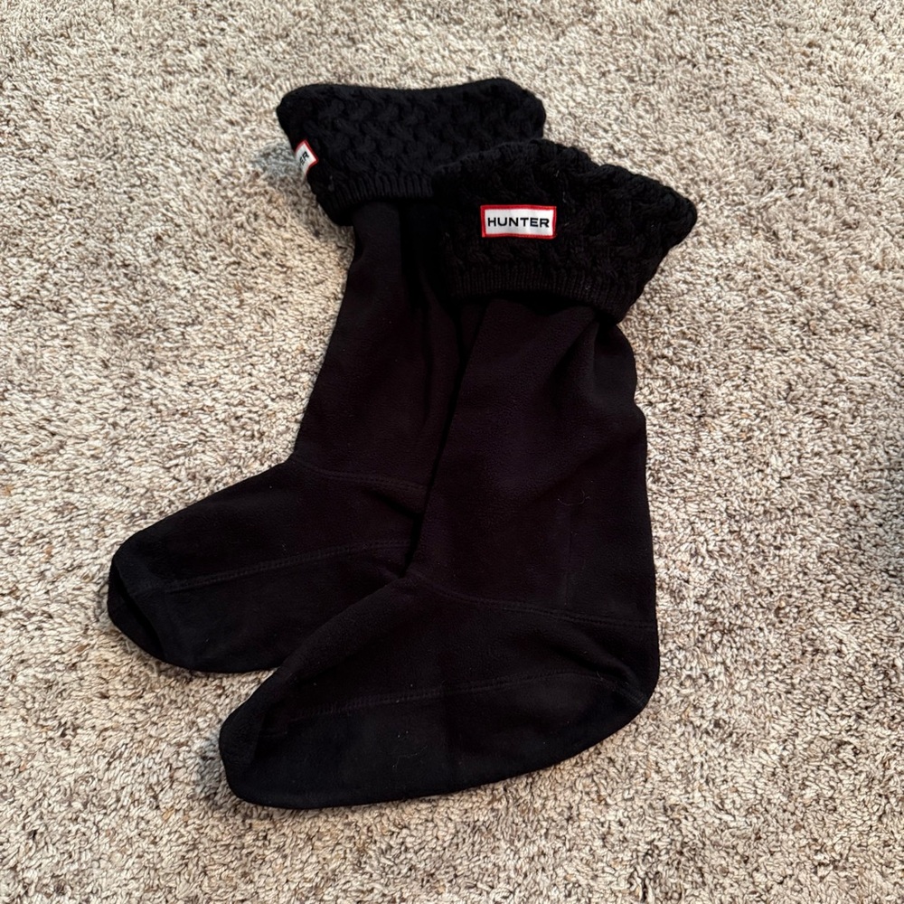 Hunter Black Casual Rain Boot Inserts